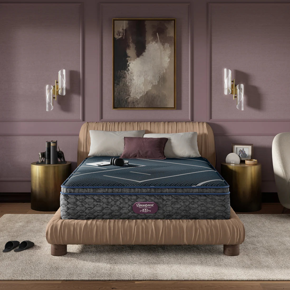 Beautyrest World Class Hybrid Level 4 – 14” Medium Apex Top