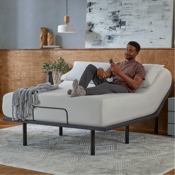 Baselogic Silver Adjustable Bed Base