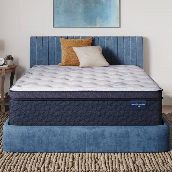 Tranquility Essentials by Serta – Eloise Plush Pillow Top 15.5"